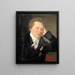 L'avocat et homme d'État Anders Sandersted - Christoffer Wilhelm Eckersberg — framed artwork on a wall