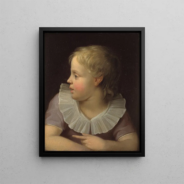 The painter's son Jens Juels Jens - Christoffer Wilhelm Eckersberg — framed artwork on a wall