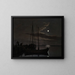 Moonlight Image - Christoffer Wilhelm Eckersberg — framed artwork on a wall