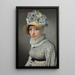 Reproduction of the painting Portrait of the model Maddalena or Anna Maria Uhden - Christoffer Wilhelm Eckersberg