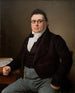 Portrait of Merchant Joseph Raphaël - Christoffer Wilhelm Eckersberg — artwork view