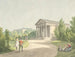 Perspective of the Frederiksberg Garden near the Castle and the Apollo Temple - Christoffer Wilhelm Eckersberg — artwork view