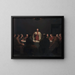 The Last Supper - Christoffer Wilhelm Eckersberg — framed artwork on a wall