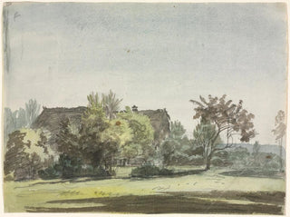 Farm behind trees - Christoph Nathe — artwork view