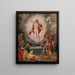 Resurrection of Christ - Christoph Schwarz — framed artwork on a wall