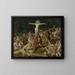 Elevation of the Cross - Christoph Schwarz — framed artwork on a wall
