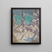The Four Seasons Winter - Christopher R. W. Nevinson — framed artwork on a wall