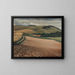 Les rythmes paisibles des collines - Christopher R W Nevinson — framed artwork on a wall