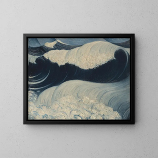 La Vague - Christopher R W Nevinson — framed artwork on a wall