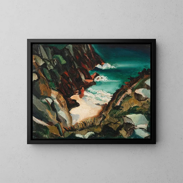 Cornwall Creek - Christopher Wood — framed artwork on a wall