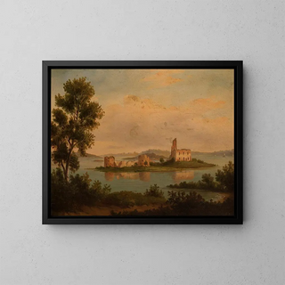 Château de Trakai - Chrystian Breslauer — framed artwork on a wall