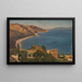 Landscape by the lake - Chrystian Breslauer — framed artwork on a wall