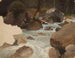 Mountain Stream Sketch Painting in the Forest - Chrystian Breslauer — artwork view