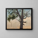 Tree of Solitude - Chrystian Breslauer — framed artwork on a wall
