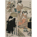 Reproduction of the painting Chushingura Painting, Act IX of The Loyalty Warehouse - Kitagawa Utamaro