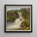 Fall of Reichenbach - Johann Jakob Biedermann — framed artwork on a wall