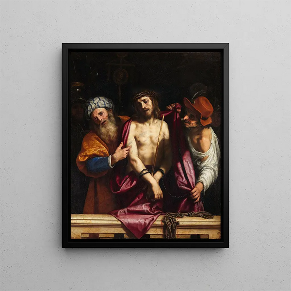 Voici l'homme - Cigoli Ludovico Cardi — framed artwork on a wall