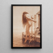 Dame se baignant - Cilius Andersen — framed artwork on a wall