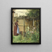 There Was a Woman in the Country - Cilius Andersen — framed artwork on a wall