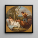 Cimon et Iphigénie - Angelica Kauffmann — framed artwork on a wall