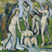 Cinq baigneurs - Paul Cézanne — artwork view