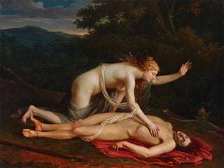 Venus mourning the death of Adonis - Circle of Baron Pierre-Narcisse Guérin — artwork view