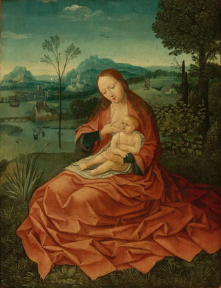 Virgin and Child in a landscape - Circle of Bernard van Orley — artwork view