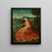 Virgin and Child in a landscape - Circle of Bernard van Orley — framed artwork on a wall