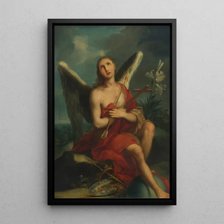 An Angel - Ignaz Stern Circle — framed artwork on a wall