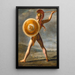 Reproduction of the painting Roman Warrior Painting - Circle of Jacques-Louis David