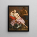 Venus in Vulcan's forge - Circle of Jean-Simon Berthélemy — framed artwork on a wall
