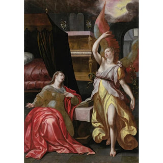 L'Annunciation - Circle of Maerten de Vos — artwork view