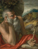 Saint Jerome Painting - Circle of Parmigianino — artwork view