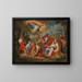 The Sacrifice of Noah - Circle of Pieter Mulier the Younger — framed artwork on a wall