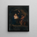 La Sainte Famille - Cercle de Pompeo Batoni — framed artwork on a wall