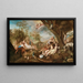 The Golden Age - Circle of Abraham Bloemaert — framed artwork on a wall