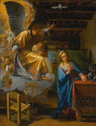 L'Annonciation - Cercle d'Adam Elsheimer — artwork view