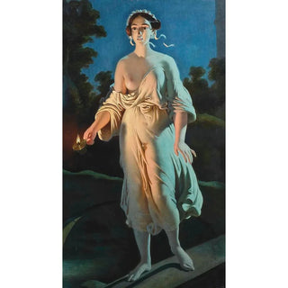 A Moonlit Rendezvous - Cercle d'Andrei Franzowitsch Belloli — artwork view