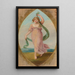 Reproduction of the painting Muse with flowing fabric - Circle of Angelica Kauffmann