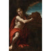Saint Jean-Baptiste - Cercle d'Annibale Carracci — framed artwork on a wall