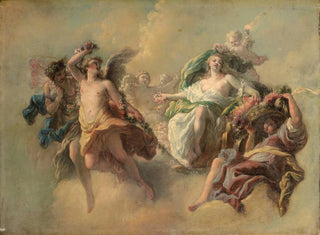 Triumph of Flora - Circle of Antoine-François Callet — artwork view
