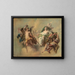 Triumph of Flora - Circle of Antoine-François Callet — framed artwork on a wall