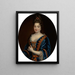 a lady's portrait - Circle of Arnold Boonen — framed artwork on a wall