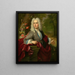 Portrait of a Man - Circle of Arnold Boonen — framed artwork on a wall
