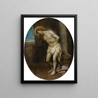 Voici l'homme - Cercle de Charles Le Brun — framed artwork on a wall