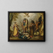 The Christian soldier - Circle of David Vinckboons — framed artwork on a wall