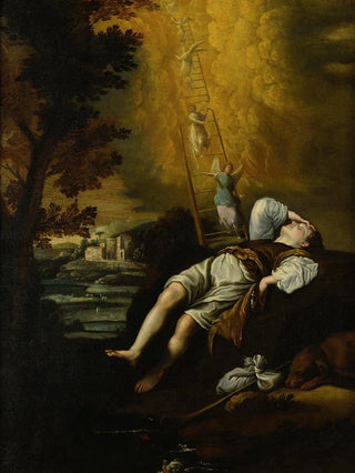 The Dream of Jacob - Circle of Domenico Fetti — artwork view