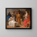 The Resurrected Christ and the Son of the Widow of Nain - Circle of Eustache Le Sueur — framed artwork on a wall