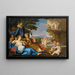 Renaud et Armide - Cercle de Francesco Albani — framed artwork on a wall