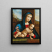 Virgin and Child - Circle of Francesco Francia — framed artwork on a wall